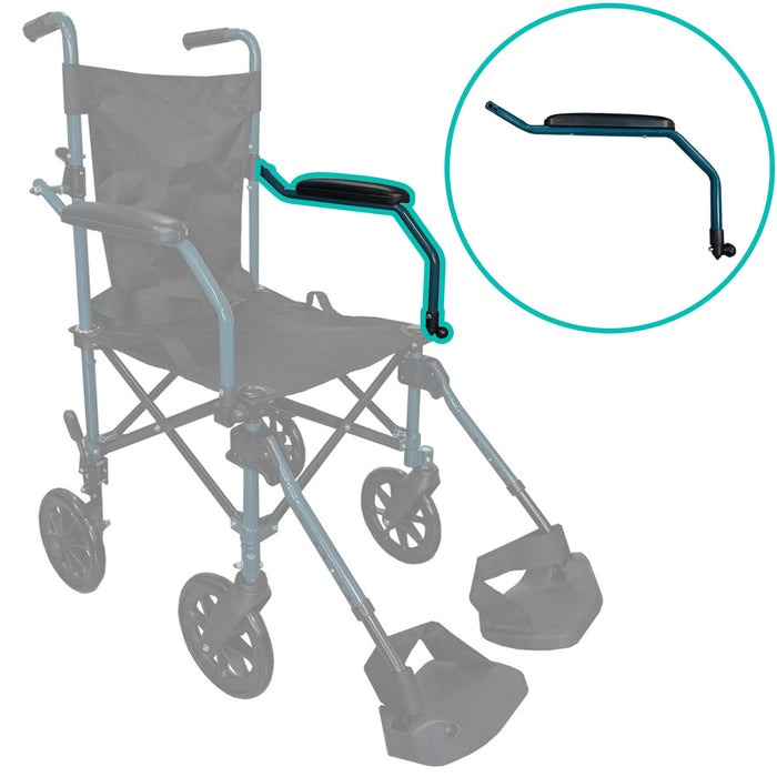 Replacement Armrest Set (Left) - Teal