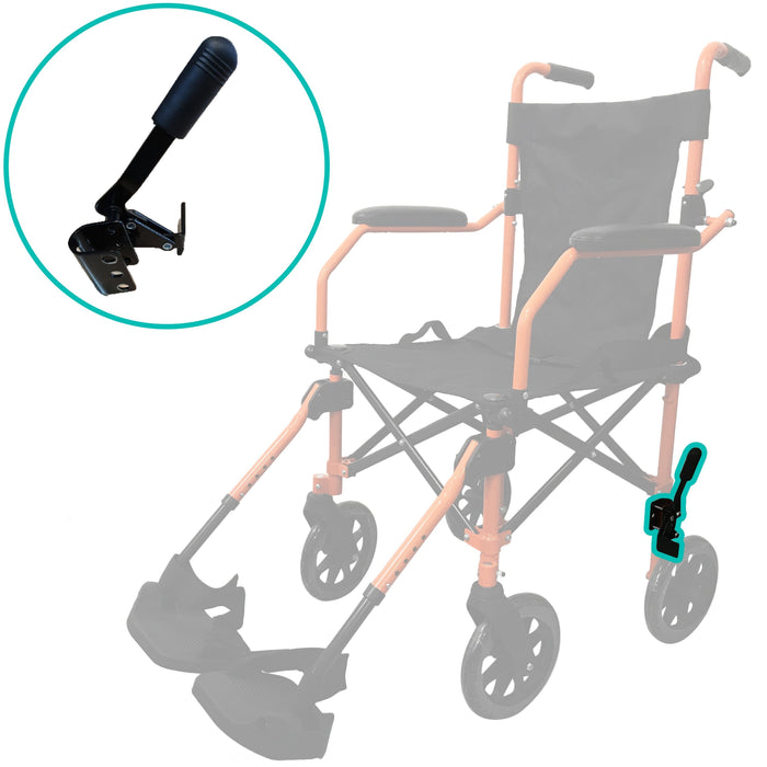 HappyWheels Travel Chair Replacement Parts Replacement Brakes (Right)