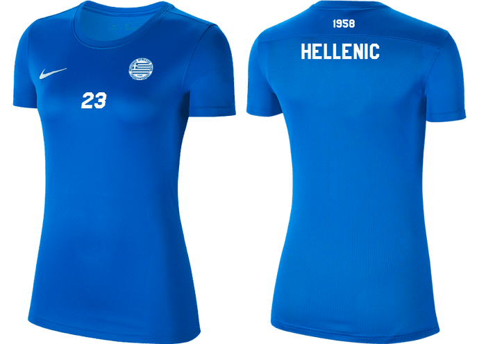 HELLENIC AC Women's Park 7 Jersey - Training Kit HELLENIC AC Nike Club Zone