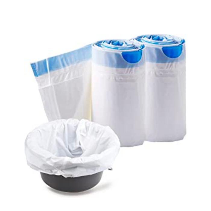 Hygienic Commode Liners with Absorbent Pad