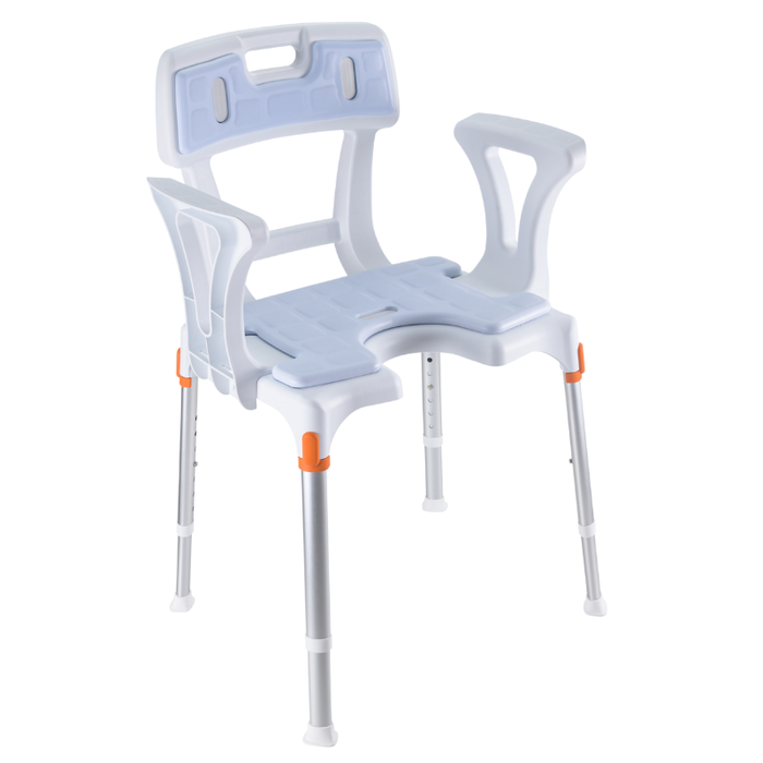 KING Shower Chair with Backrest & Armrests Yes (+$35)