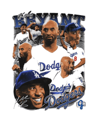 Kobe Bryant Dodgers - Original Jawns - White T-Shirt - T-Shirt - Jawns on Fire Sneakers & Shoes