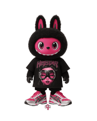 La Bu Bu Hellstar Pink Goggles - Original Jawns - Black T-Shirt - T-Shirt - Jawns on Fire Sneakers & Shoes