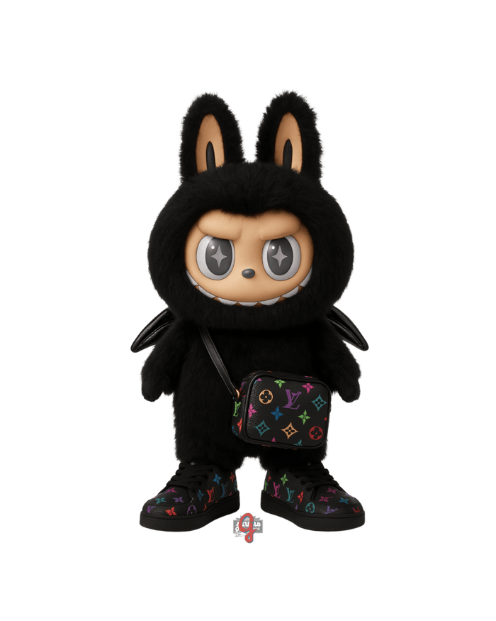 La Bu Bu LV Black Multi Color - Original Jawns - Black T-Shirt - T-Shirt - Jawns on Fire Sneakers & Shoes