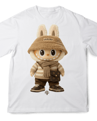 La Bu Bu LV Brown Jawn - Original Jawns - White T-Shirt - T-Shirt - Jawns on Fire Sneakers & Shoes