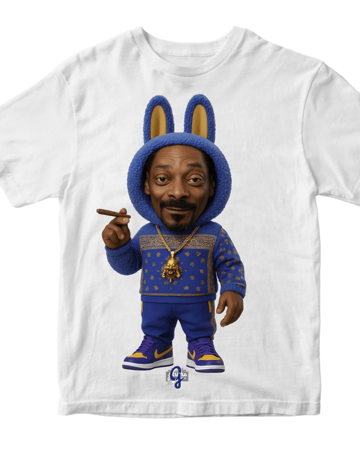 La Bu Bu Snoop - Original Jawns - White T-Shirt - T-Shirt - Jawns on Fire Sneakers & Shoes