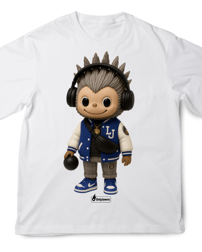 La Bu Lebron Doll - Original Jawns - White T-Shirt - T-Shirt - Jawns on Fire Sneakers & Shoes