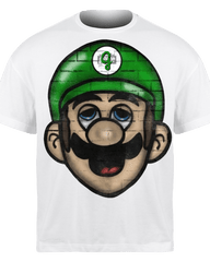 Luigi Jawn - Original Jawns - White T-Shirt - T-Shirt - Jawns on Fire Sneakers & Shoes