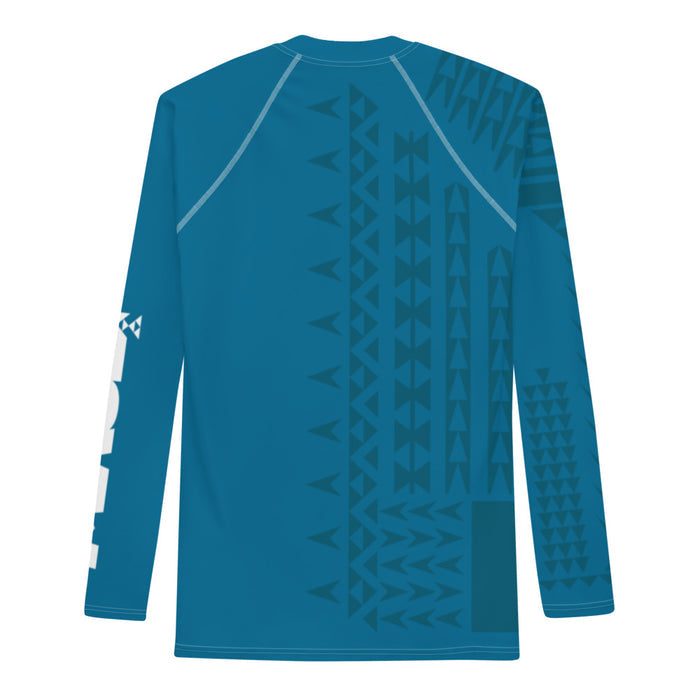 Maka Ihe Rash Guard (Cerulean)