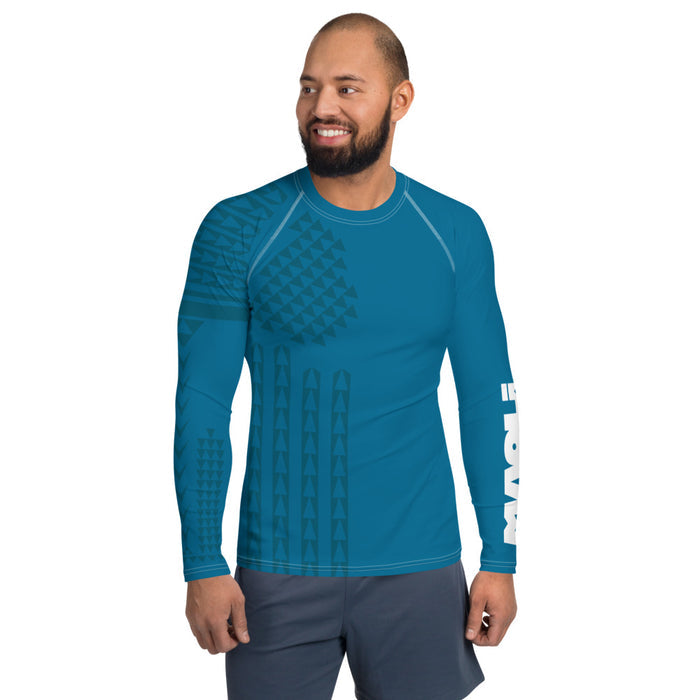 Maka Ihe Rash Guard (Cerulean)