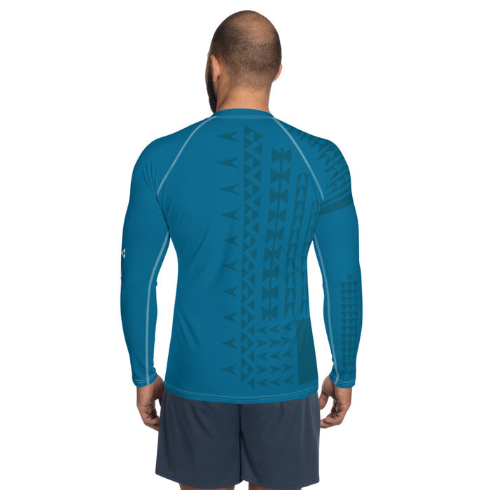 Maka Ihe Rash Guard (Cerulean)