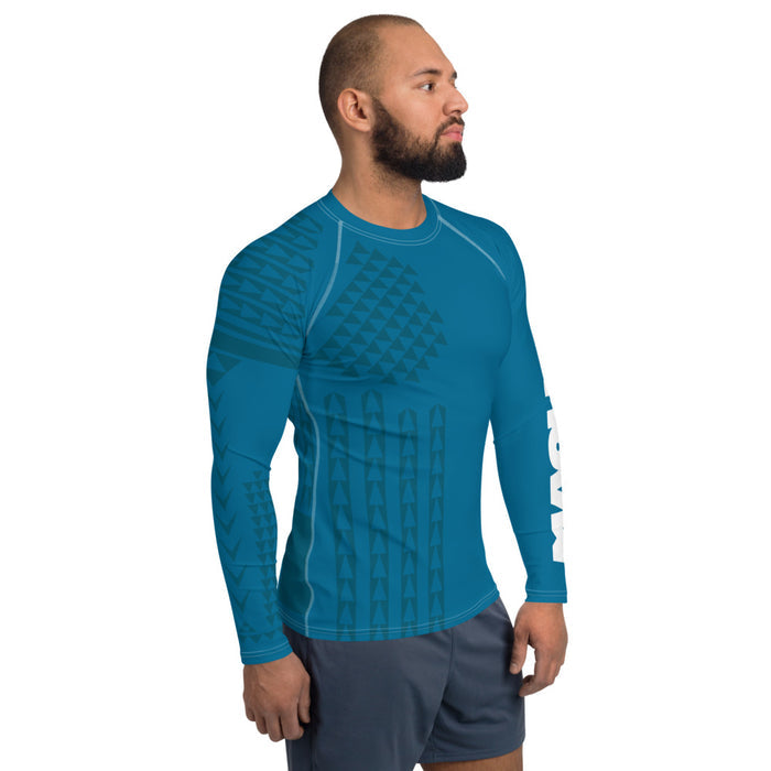 Maka Ihe Rash Guard (Cerulean)