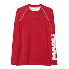 Maka Ihe Rash Guard (Red)