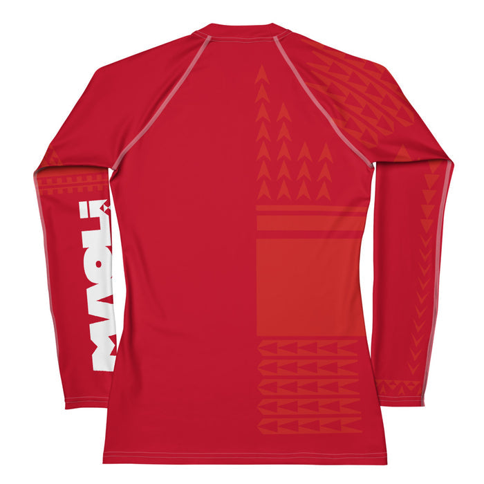 Maka Ihe Rash Guard (Red)