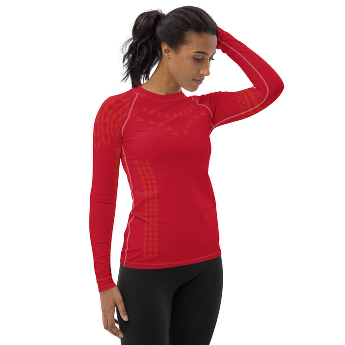 Maka Ihe Rash Guard (Red)