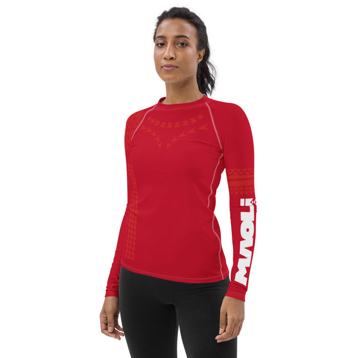 Maka Ihe Rash Guard (Red)