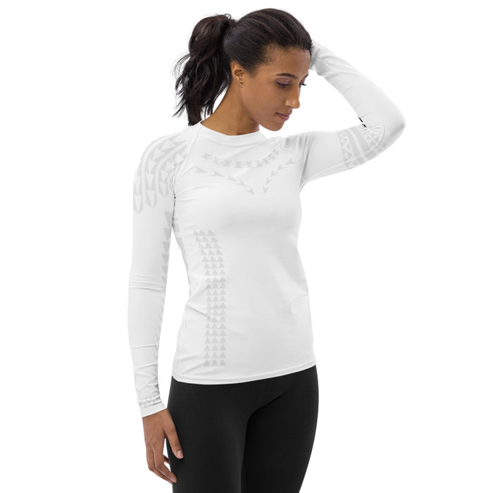 Maka Ihe Rash Guard (White)