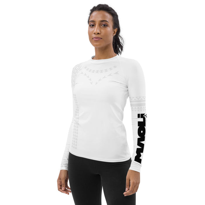 Maka Ihe Rash Guard (White)