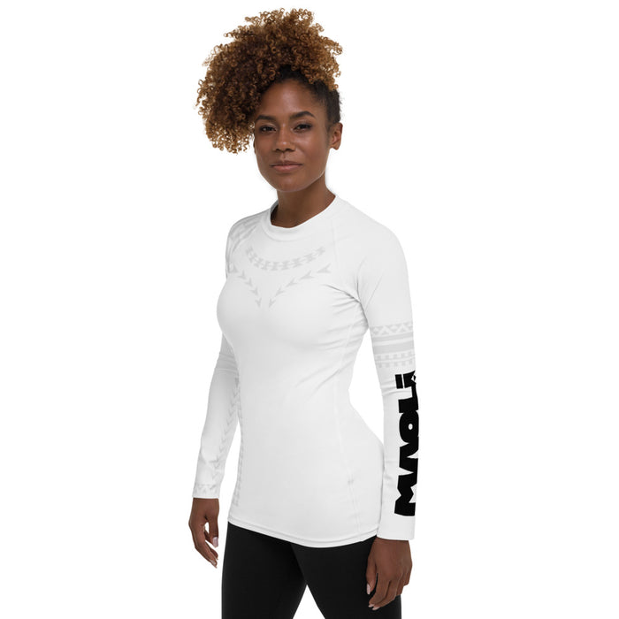 Maka Ihe Rash Guard (White)