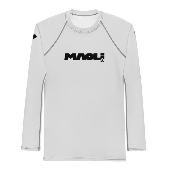 Maoli Rash Guard (Light Gray)