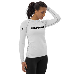 Maoli Rash Guard (Light Gray)