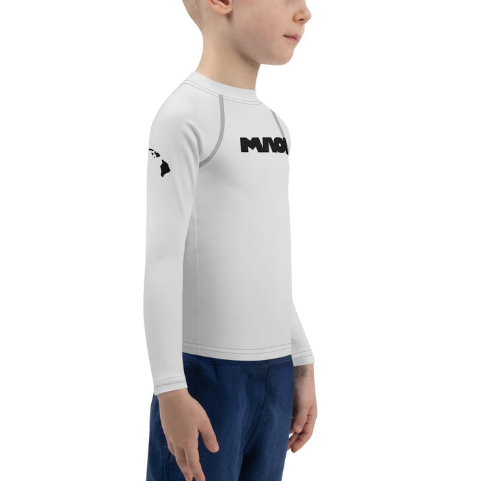 Maoli Rash Guard (Light Gray)
