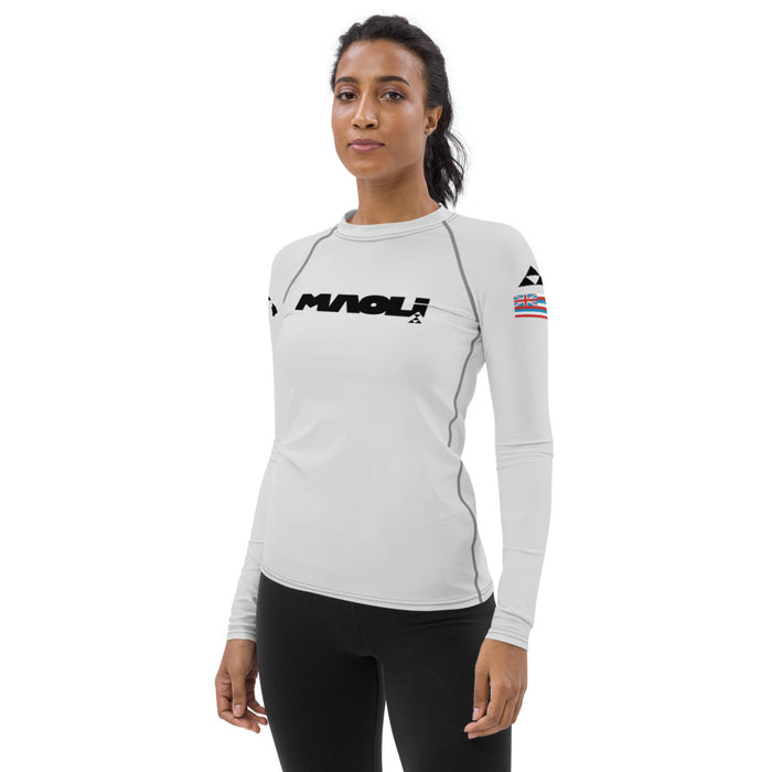 Maoli Rash Guard (Light Gray)