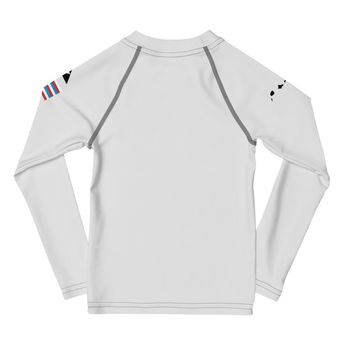 Maoli Rash Guard (Light Gray)