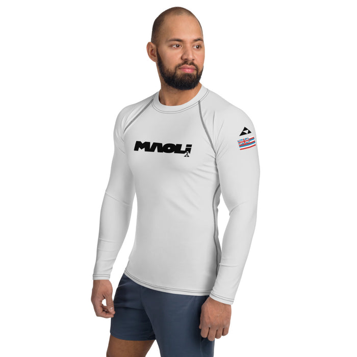 Maoli Rash Guard (Light Gray)