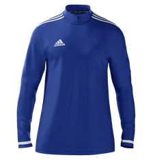 Midlayer 1/4 Zip - Blue White adidas Apparel Teamwear 4110 Adidas