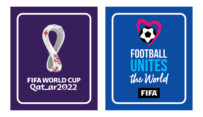 FIFA WC 2022 x Football Unites Patch (Purple/Blue)