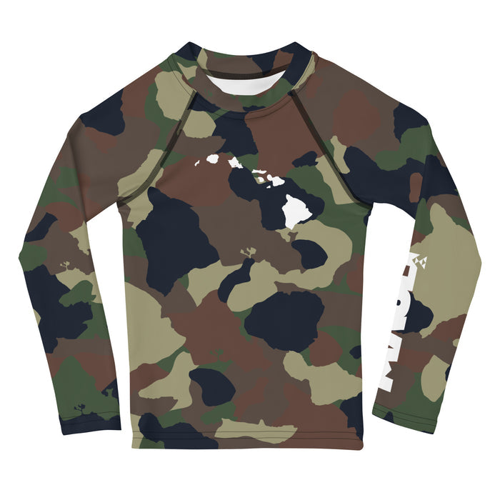 Pae ʻĀina Camo Rash Guard (Nahele)