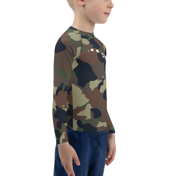 Pae ʻĀina Camo Rash Guard (Nahele)