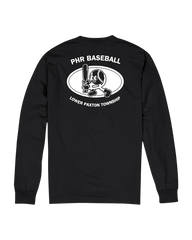 PHR Baseball Club Vintage Gear - Long Sleeve T-Shirt - Long Sleeve - Jawns on Fire Sneakers & Shoes
