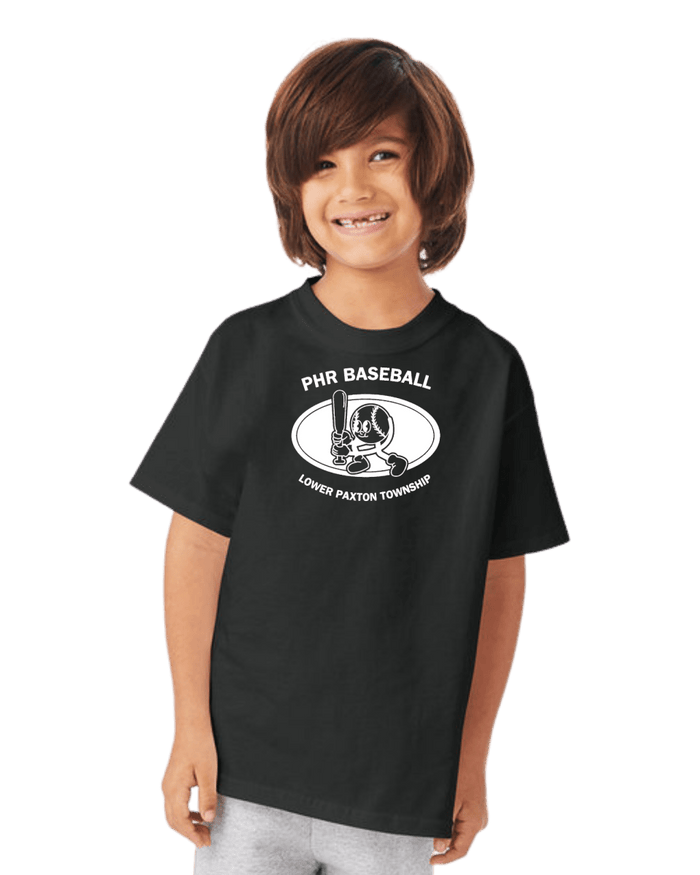 PHR Baseball Club Vintage Gear - T-Shirt - Kids - Short Sleeve - Jawns on Fire Sneakers & Shoes