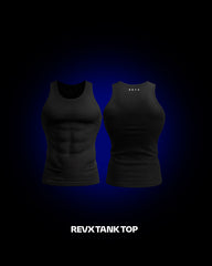 Revx Black Tank Top