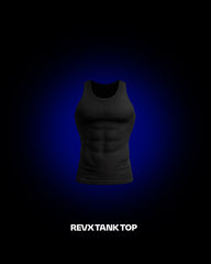 Revx Black Tank Top