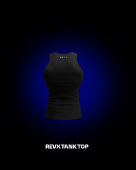 Revx Black Tank Top
