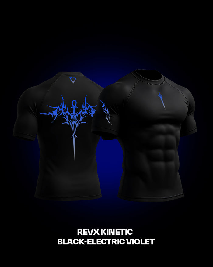 Revx Kinetic Black-electric Violet