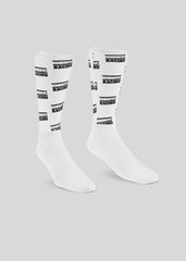 RNRNYC RACING Aero Racing Socks - Checker White - RNRNYC™