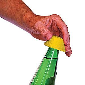 Silicone Bottle Opener Yellow