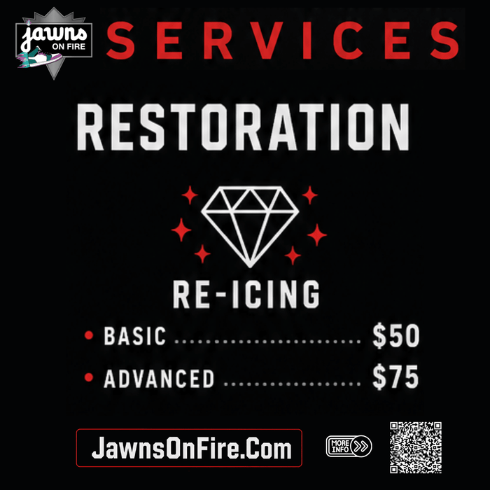 Sneaker Sole Re - Icing Services - Services - Jawns on Fire Sneakers & Shoes