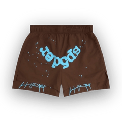 Sp5der Double Layer Short - Brown - Shorts - Jawns on Fire Sneakers & Shoes