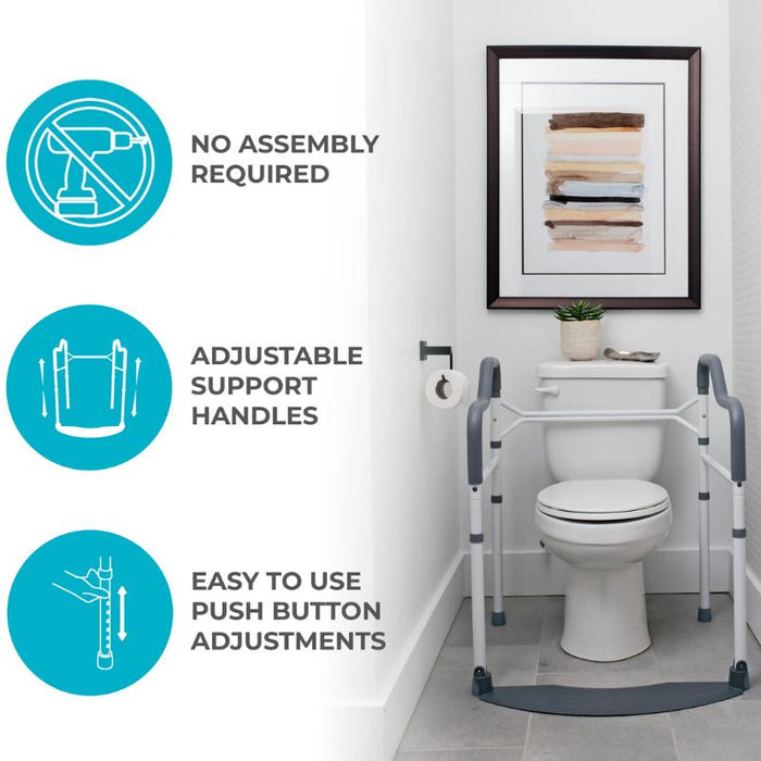 Wonder Toilet Safety Rails