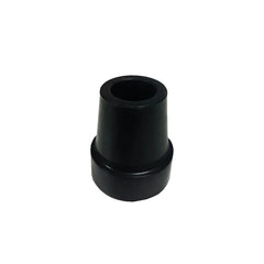Sturdy Rubber Cane Tips (Black) - 16mm