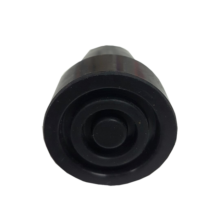 Mobility Sturdy Rubber Cane Tips (Black) by The Cane Collective