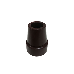Sturdy Rubber Cane Tips (Coffee) by The Cane Collective