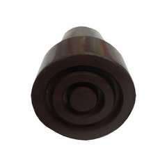 Mobility Sturdy Rubber Cane Tips (Coffee) by The Cane Collective