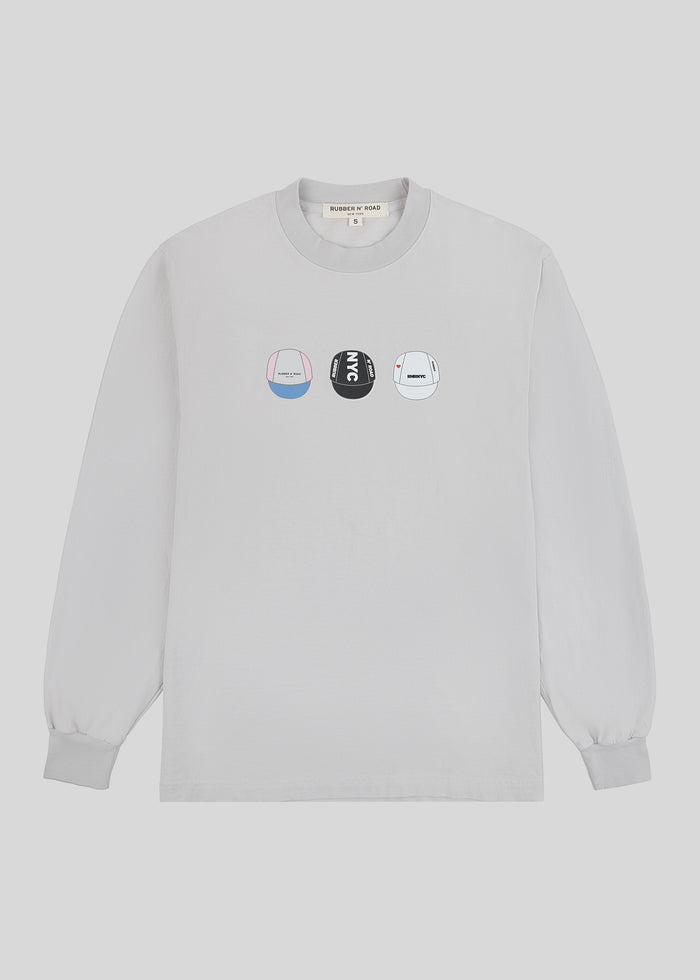 The Trio LS Tee - RUBBER N' ROAD NEW YORK