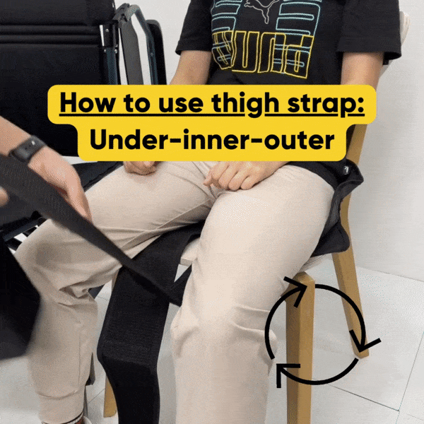 Transfer Belt with Thigh Strap